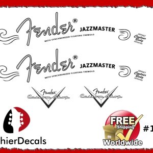 Fender Jazzmaster Guitar Decal #161