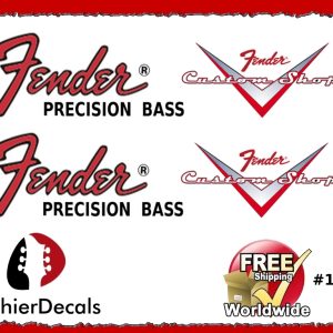 Fender Precision Bass Guitar Decal #177