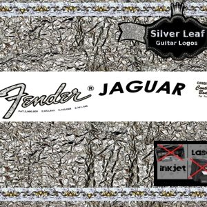 Fender Jaguar Guitar Decal 17s