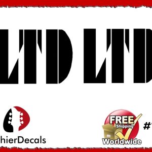 LTD Guitar Decal #182