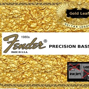 Fender Precision Bass Guitar Decal 20g