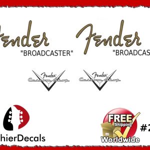Fender Broadcaster Guitar Decal #22