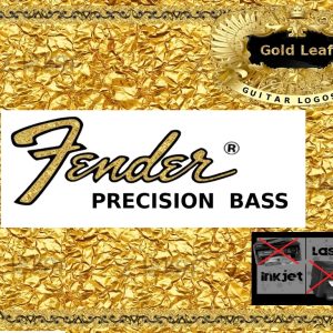 Fender Precision Bass Guitar Decal 23g
