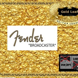Fender Broadcaster Guitar Decal 24g