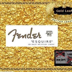 Fender Esquire Guitar Decal 25g