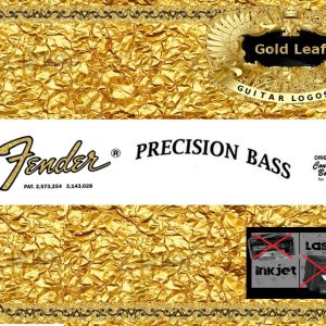 Fender Precision Bass Guitar Decal 33g