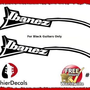 Ibanez Guitar Decal for Black Guitar #34