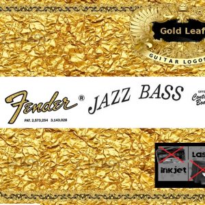 Fender Jazz Bass Guitar Decal #34g