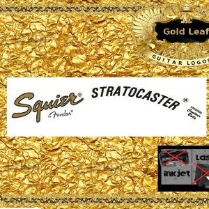 Fender Squier Stratocaster Guitar Decal #54g
