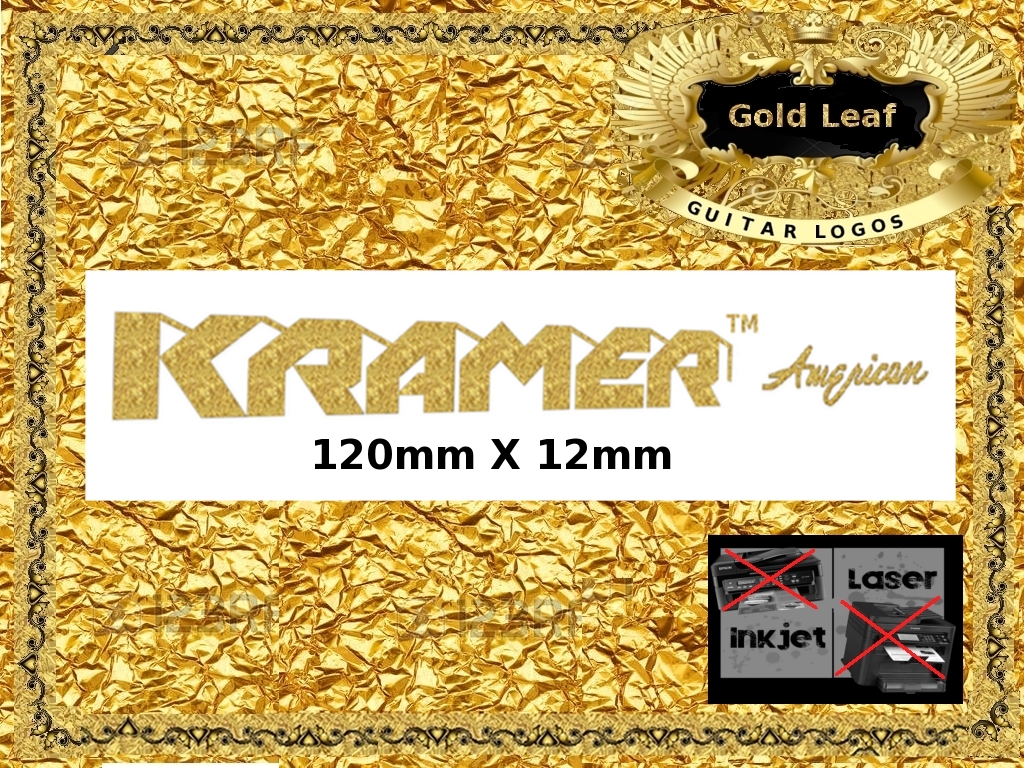 Kramer American Guitar Decal #55g