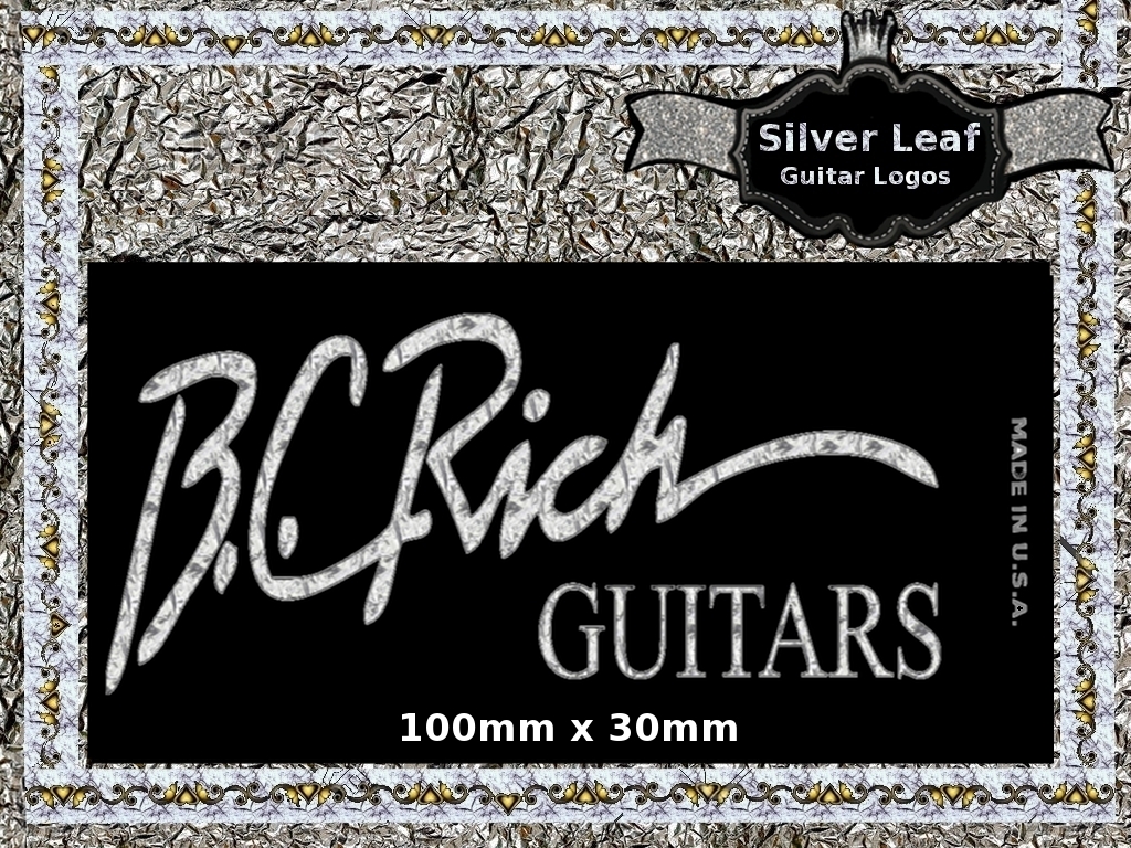 B.C. Rich Guitar Decal #57s
