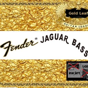 Fender Jaguar Bass Guitar Decal #64g