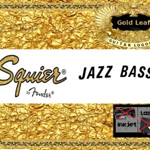 Squier Jazz Bass Guitar Decal #65g