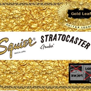 Squier Stratocaster Guitar Decal #69g