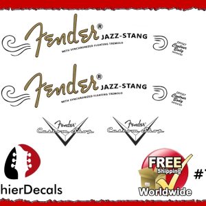 Fender Jazz Stang Guitar Decal #73