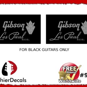 Gibson Les Paul Guitar Decal #90w
