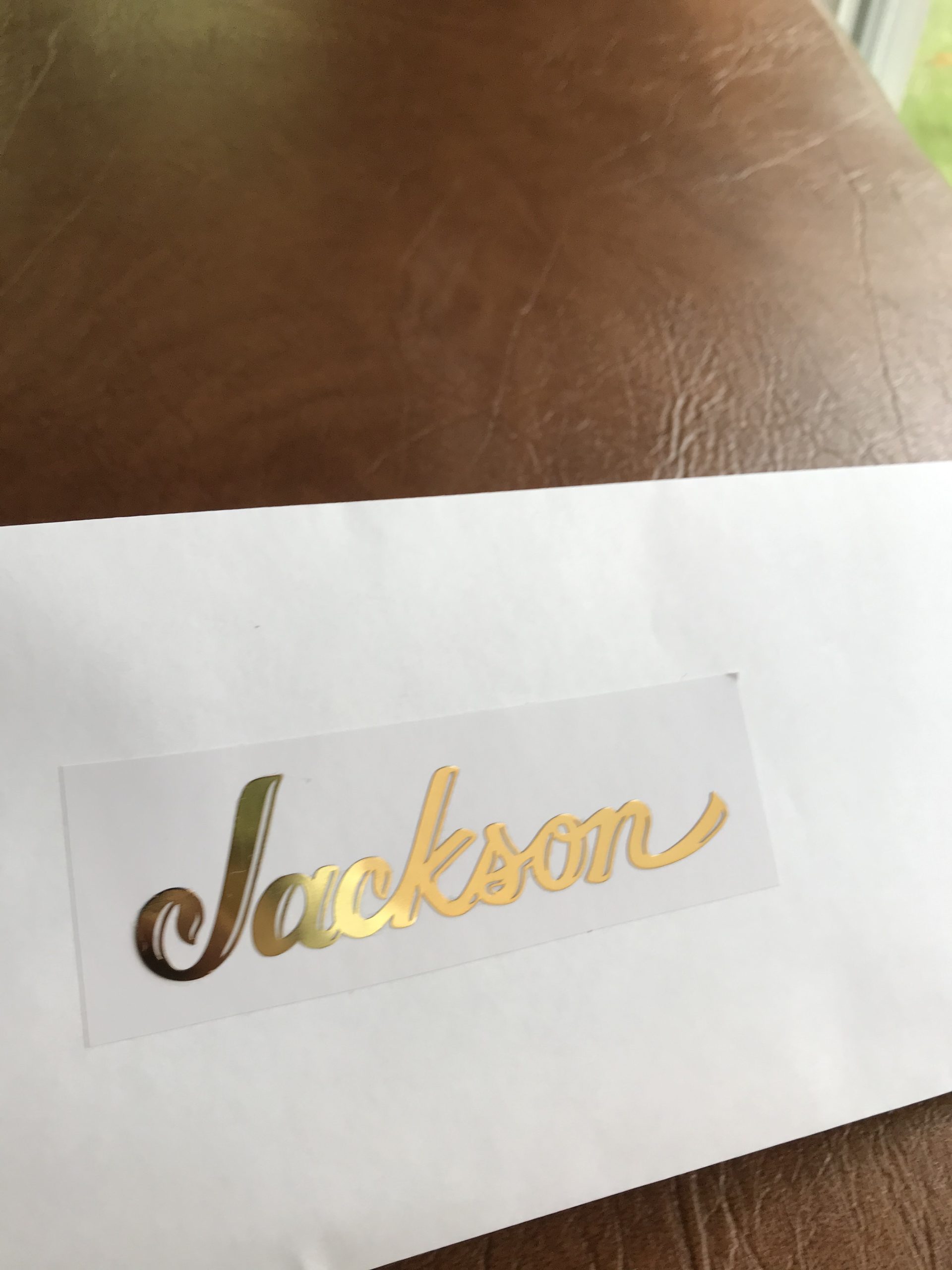 Jackson Guitar Decal M20b - Image 3