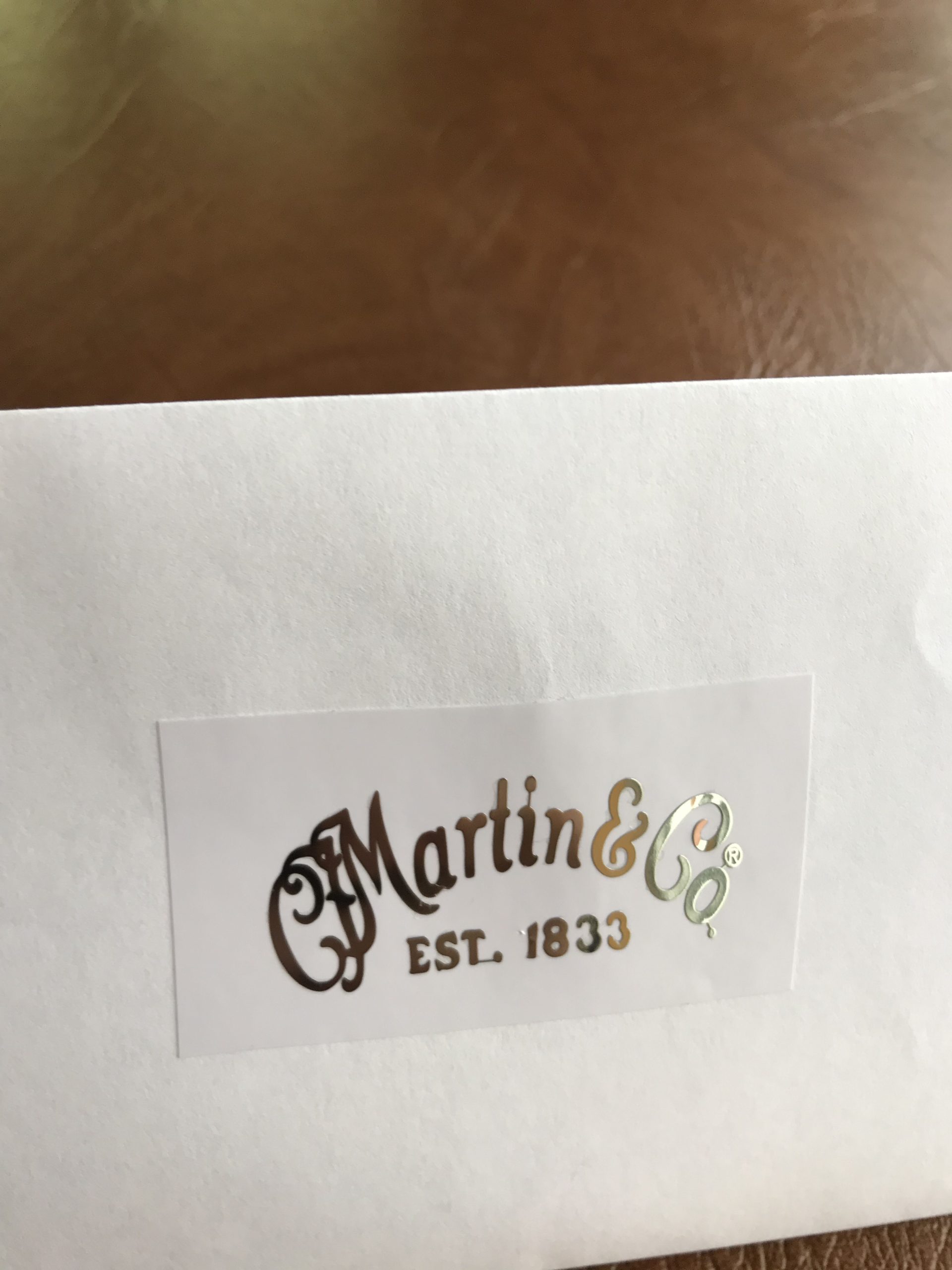 Martin & Co. Guitar Decal Metal Laser M34 - Image 4
