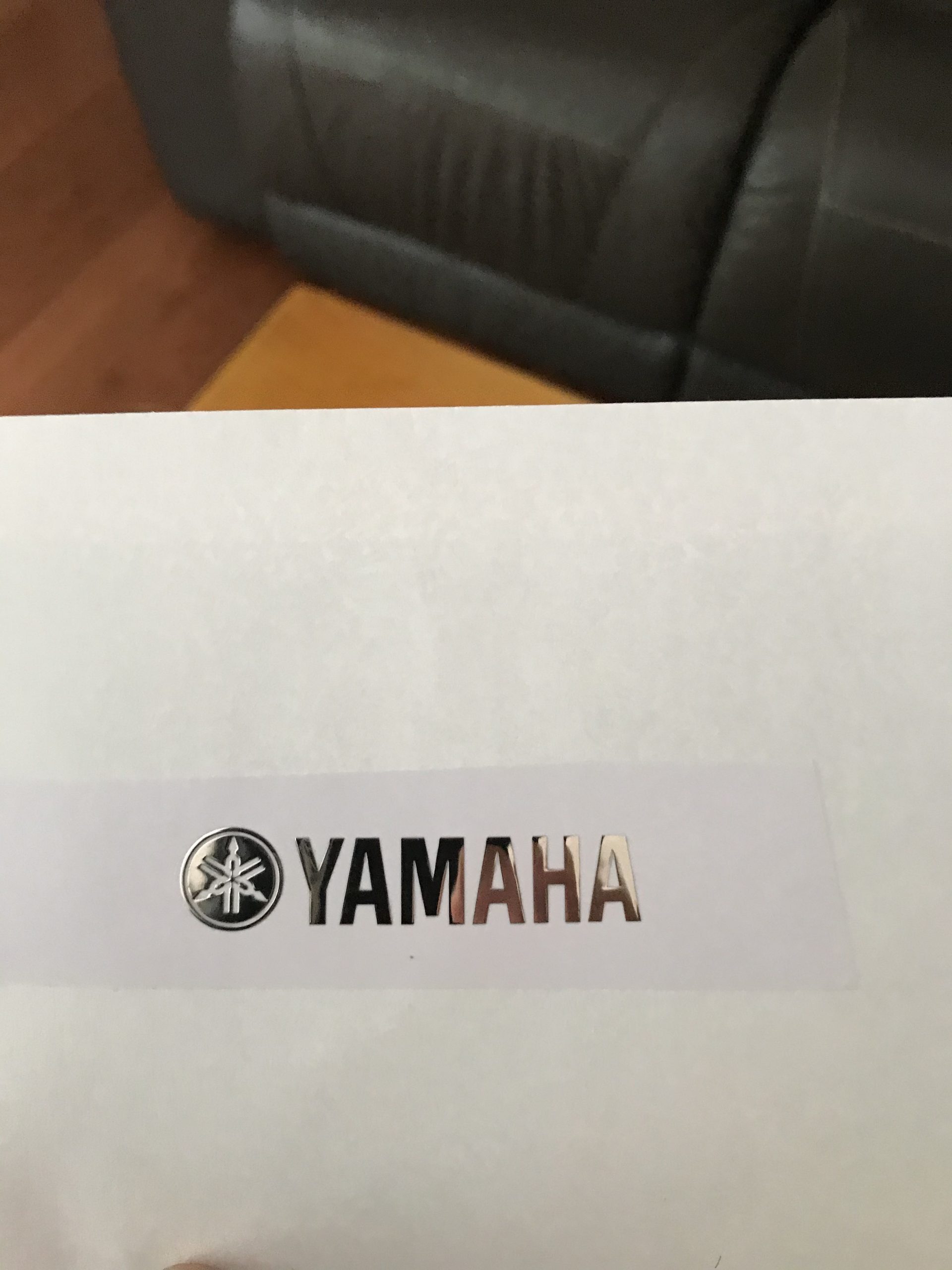 Yamaha Guitar Decal 3d laser Cut Metal M42 - Image 8