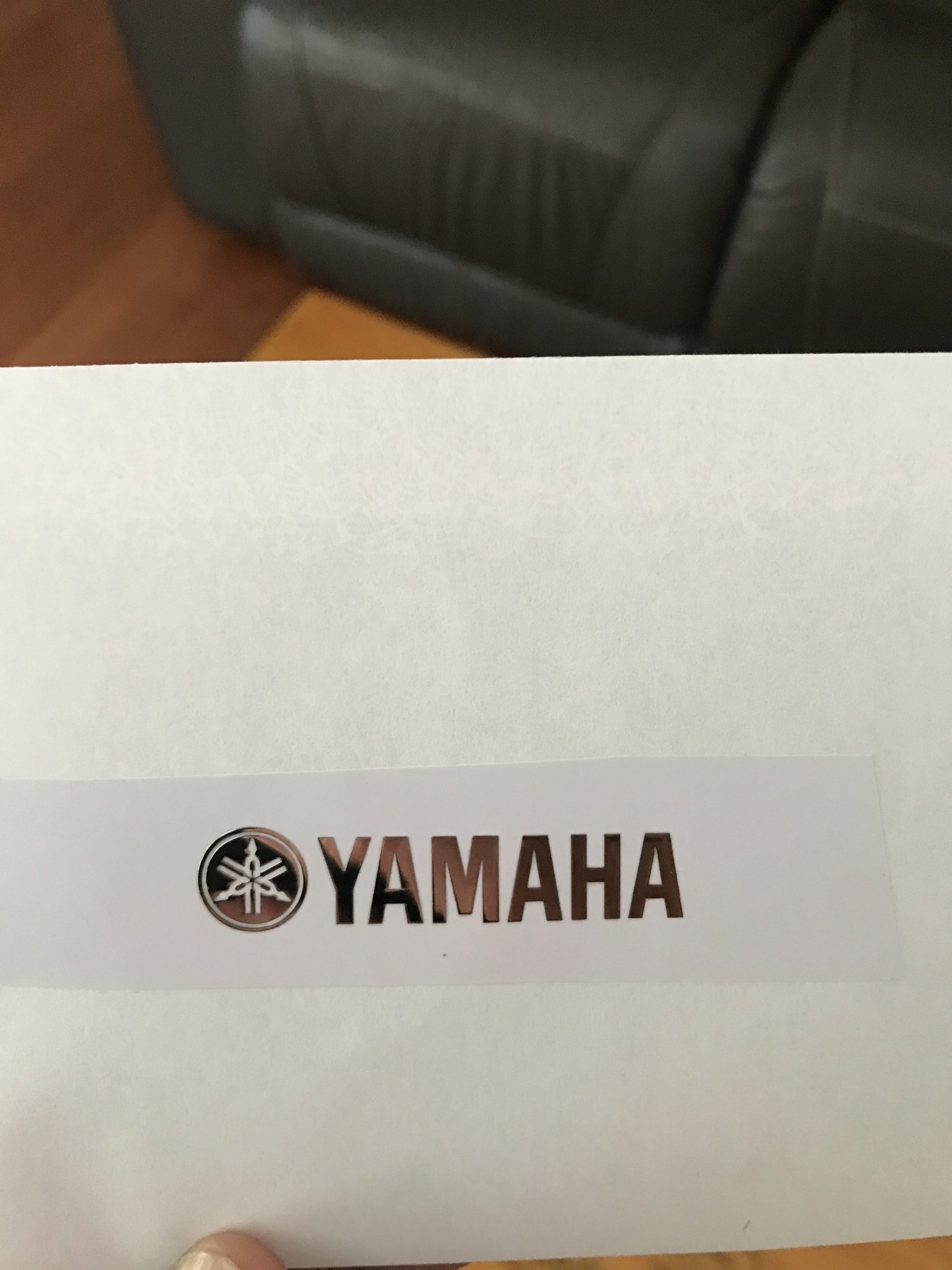 Yamaha Guitar Decal 3d laser Cut Metal M42 - Image 9