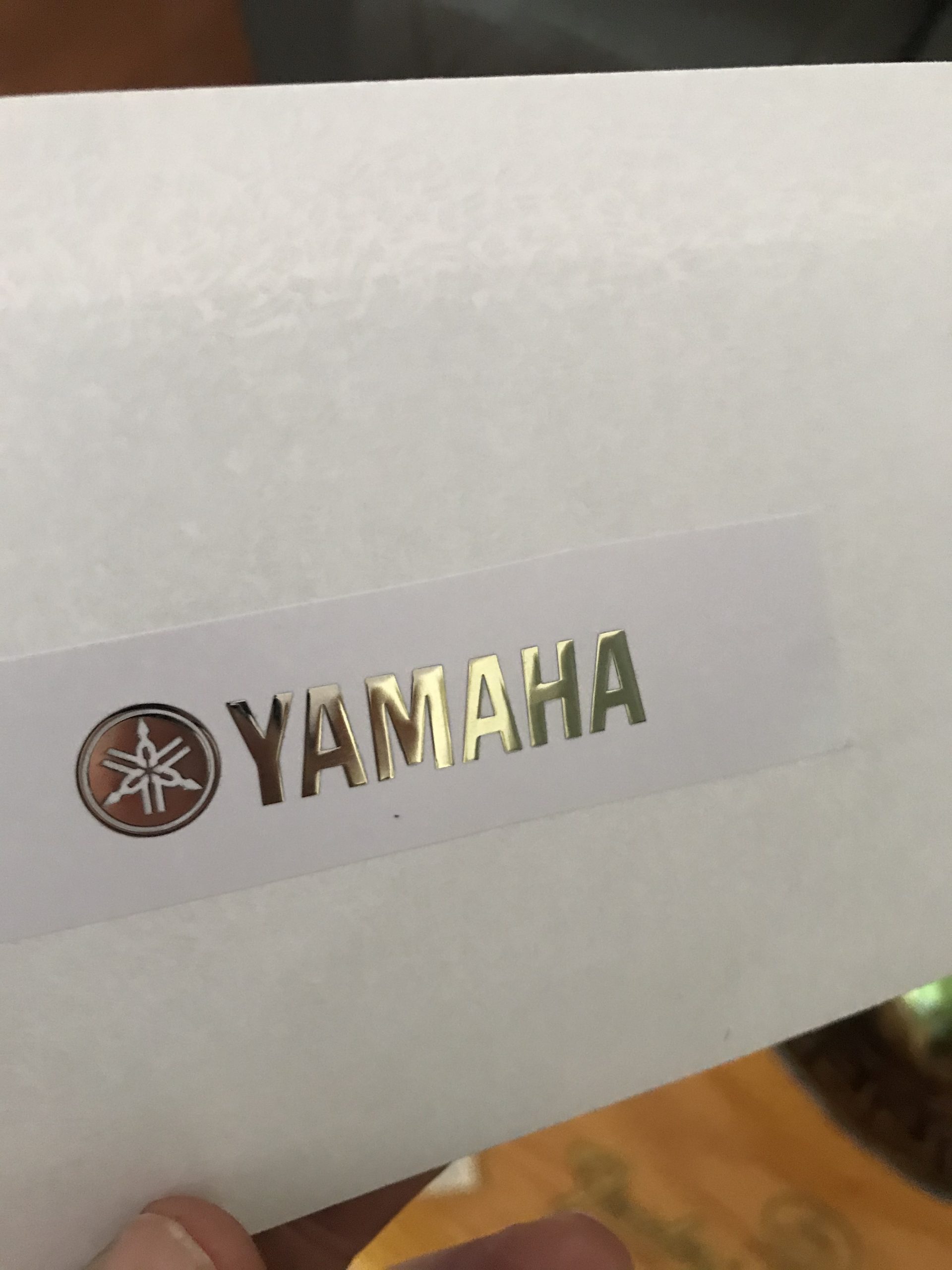 Yamaha Guitar Decal 3d laser Cut Metal M42 - Image 13