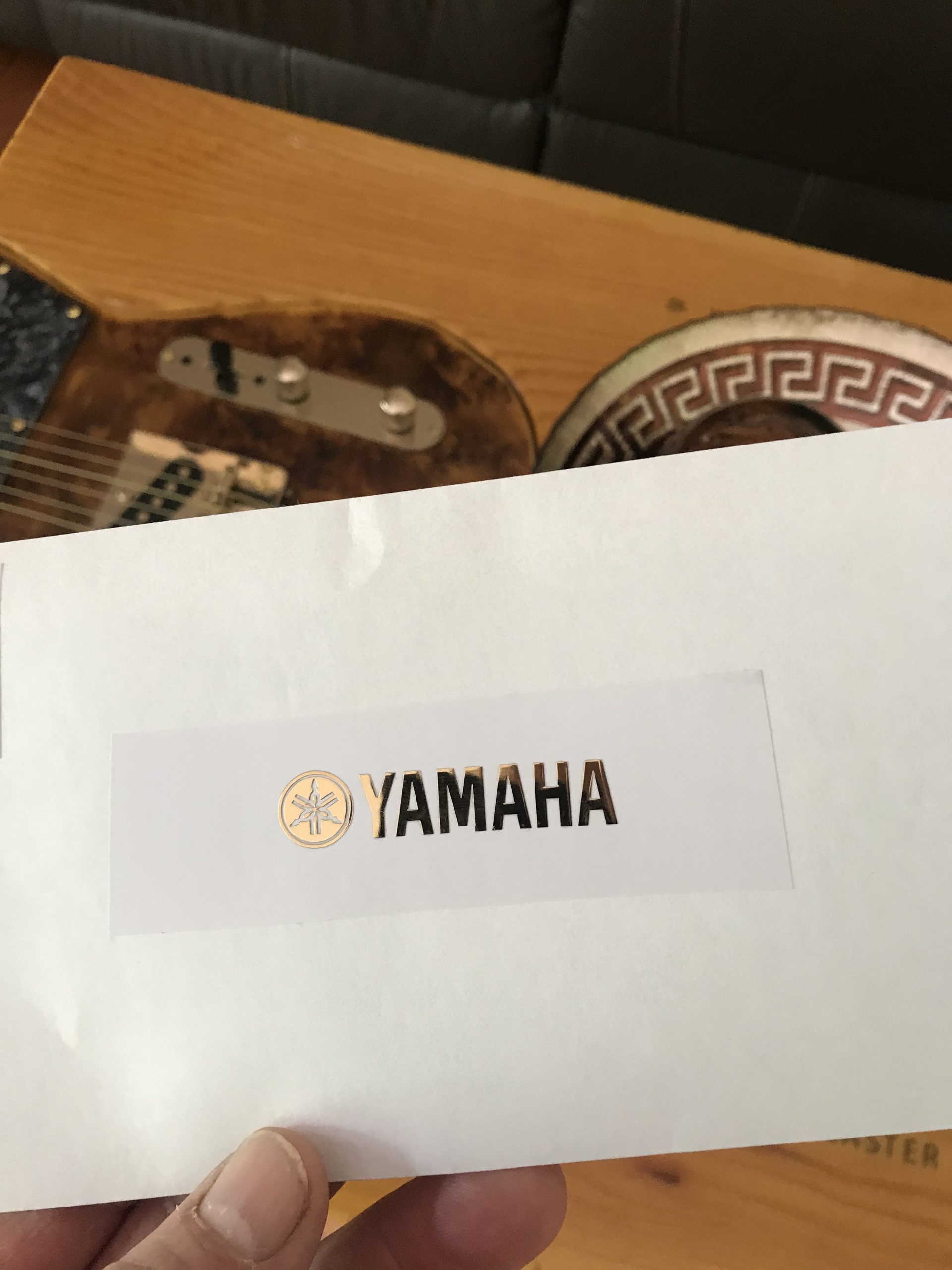 Yamaha Guitar Decal 3d laser Cut Metal M158 - Image 4