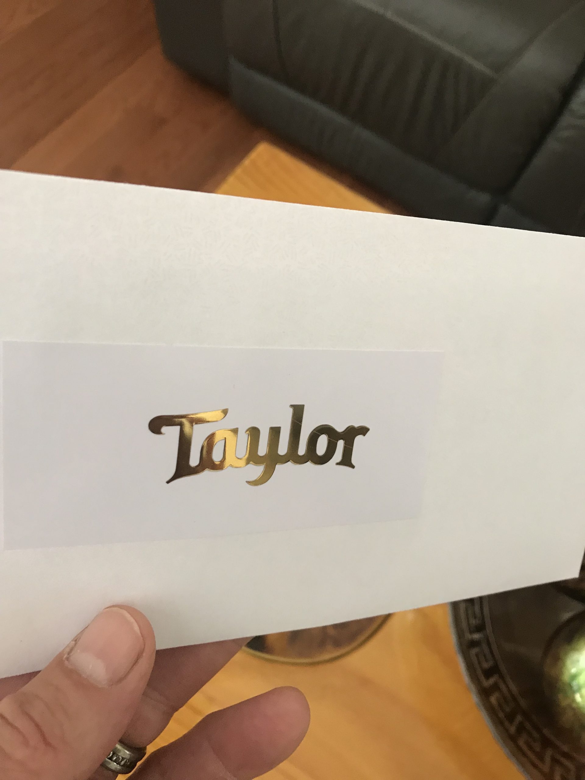 Taylor Guitar Decal Metal Laser M73b - Image 8