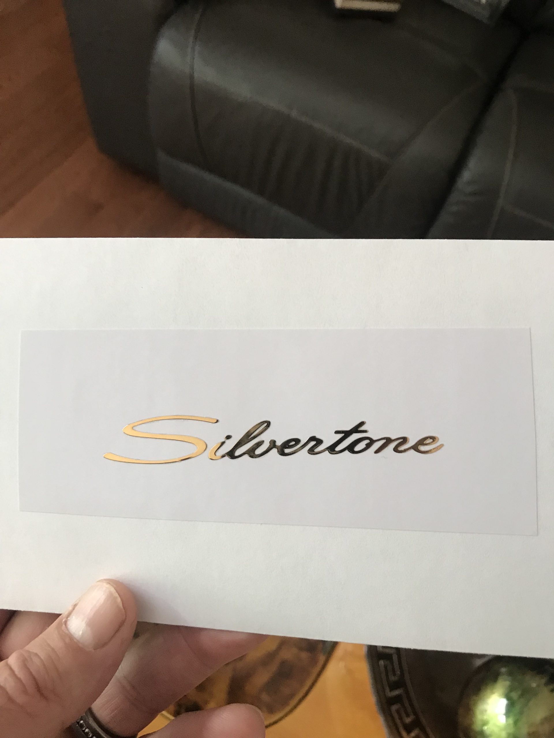 Silvertone Guitar Decal M90 - Image 7