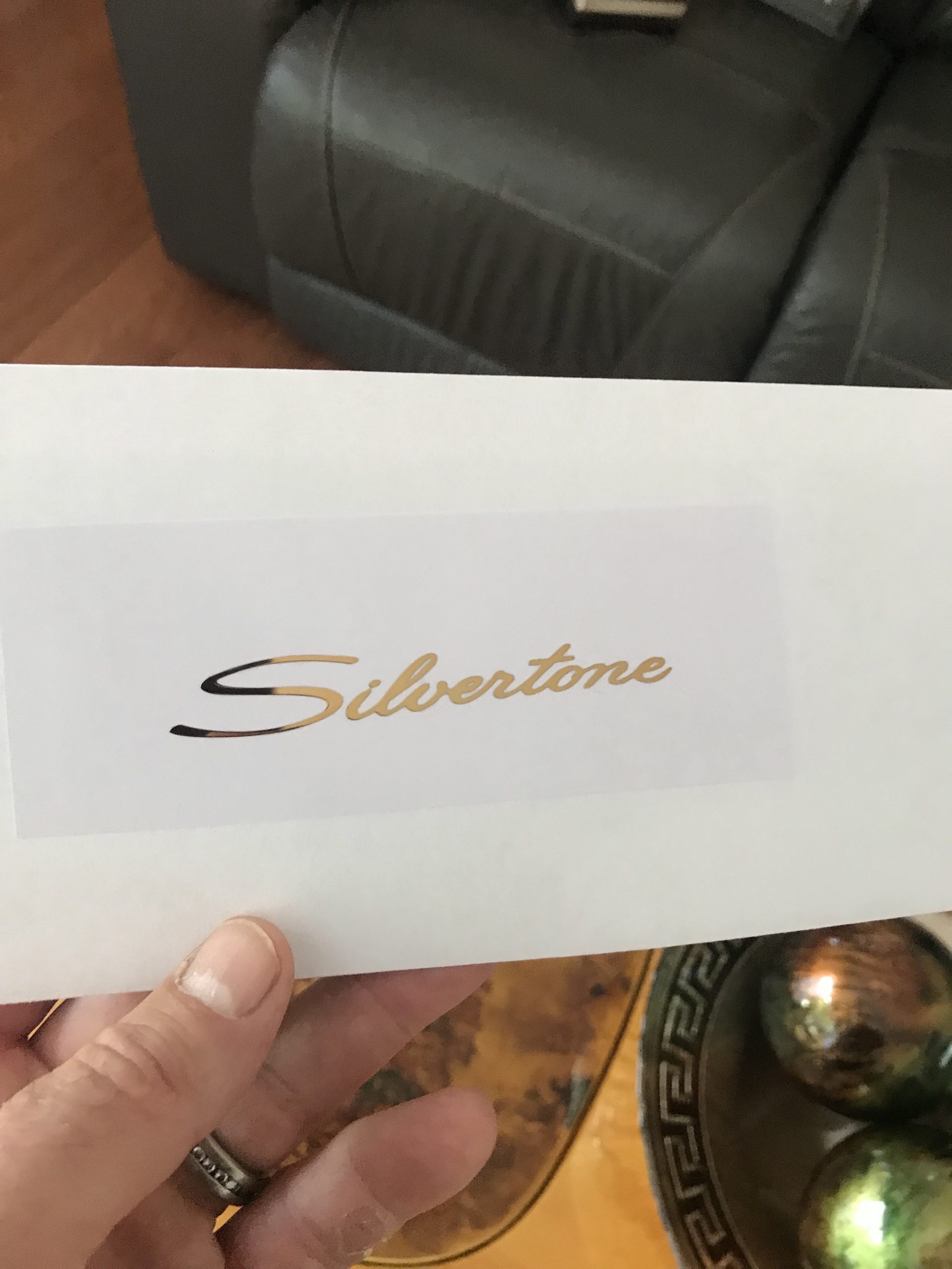 Silvertone Guitar Decal M90 - Image 9