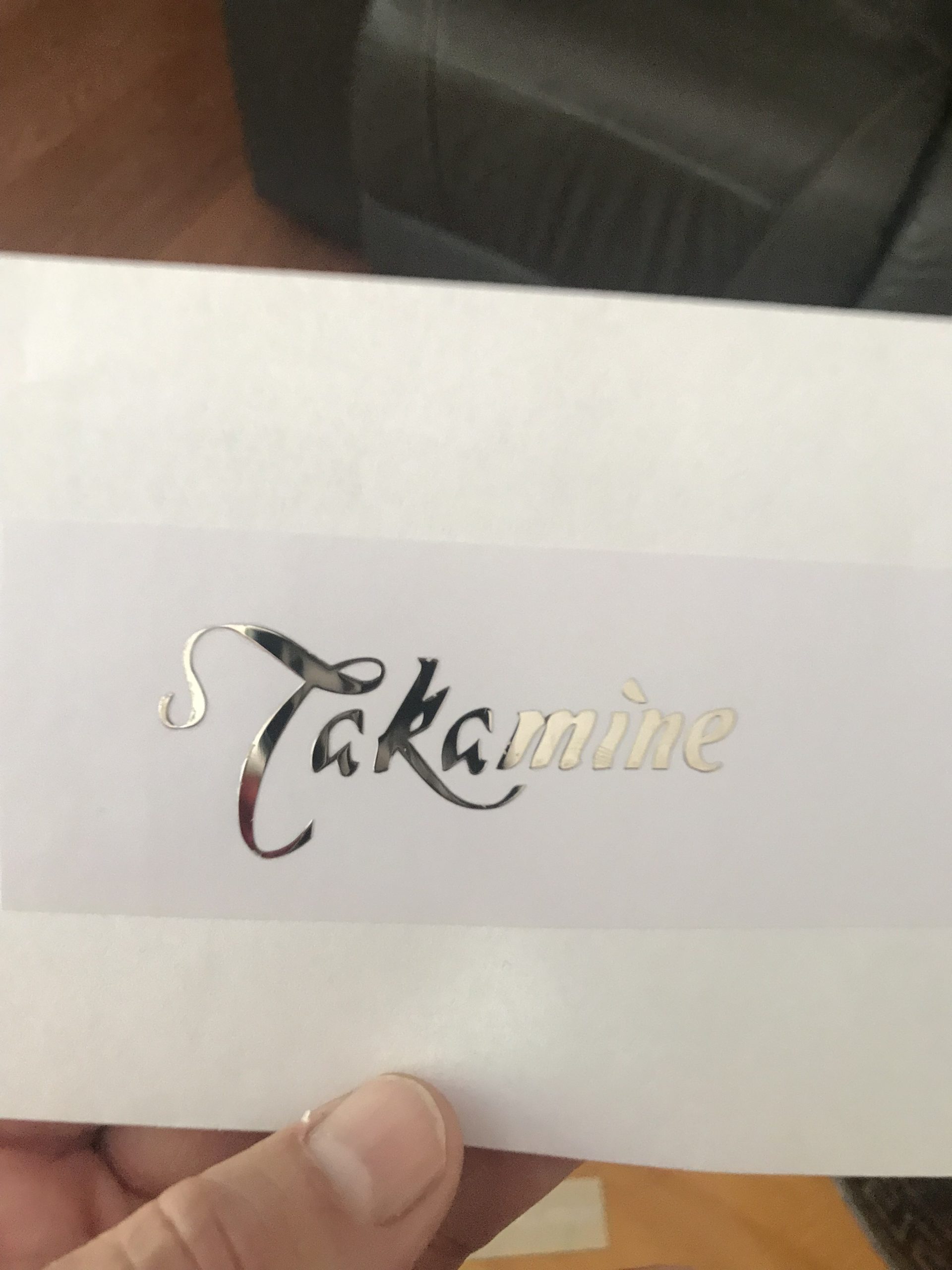 Takamine Guitar Decal Metal Laser M25 - Image 12
