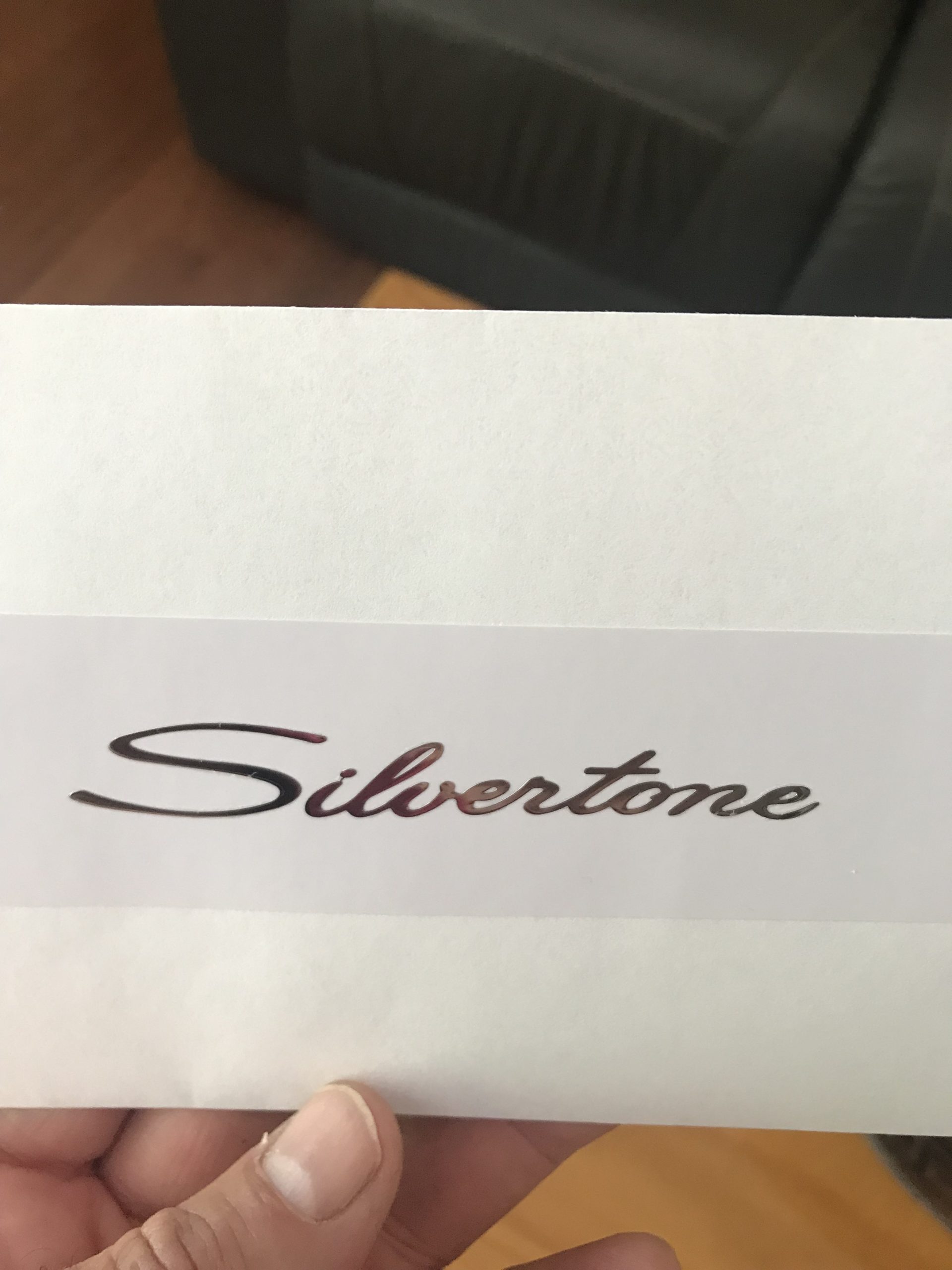 Silvertone Guitar Decal M59b - Image 4