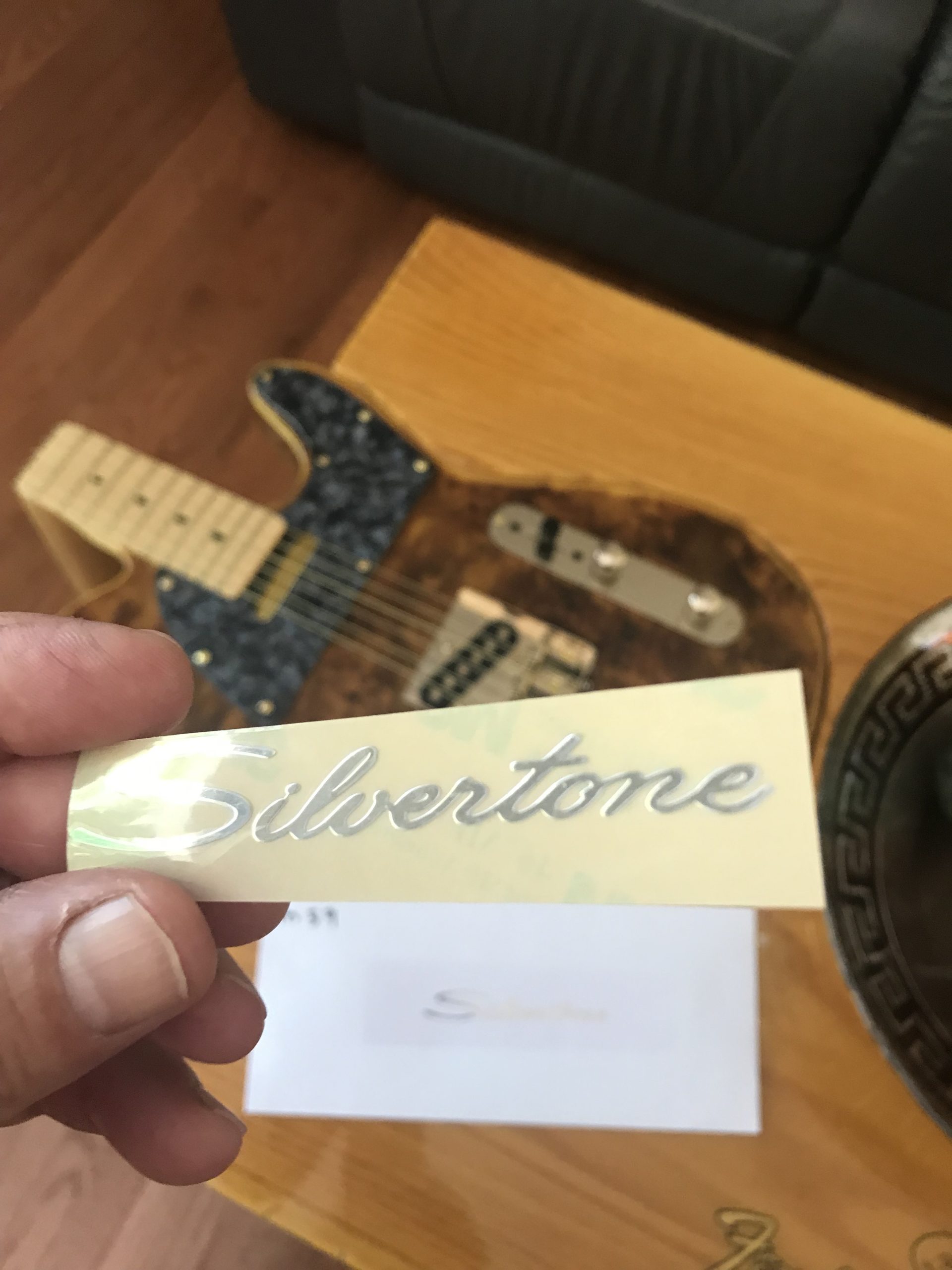 Silvertone Guitar Decal M59b - Image 9