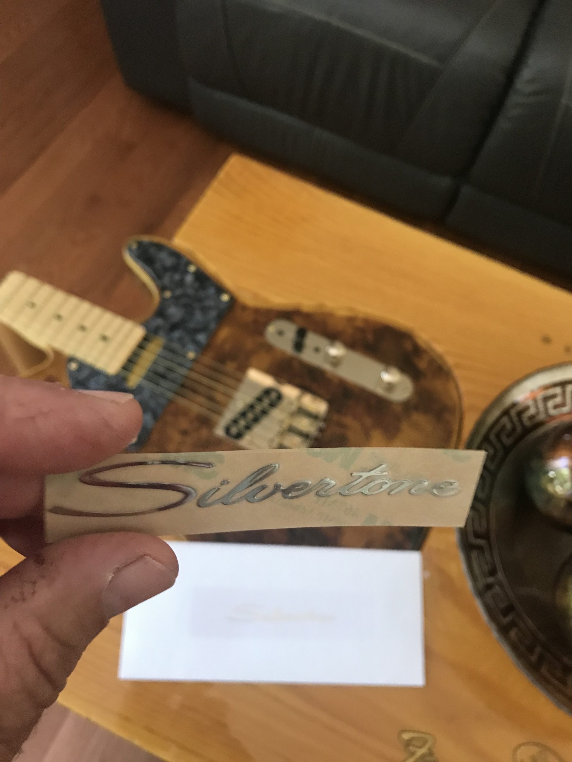 Silvertone Guitar Decal M59b - Image 10