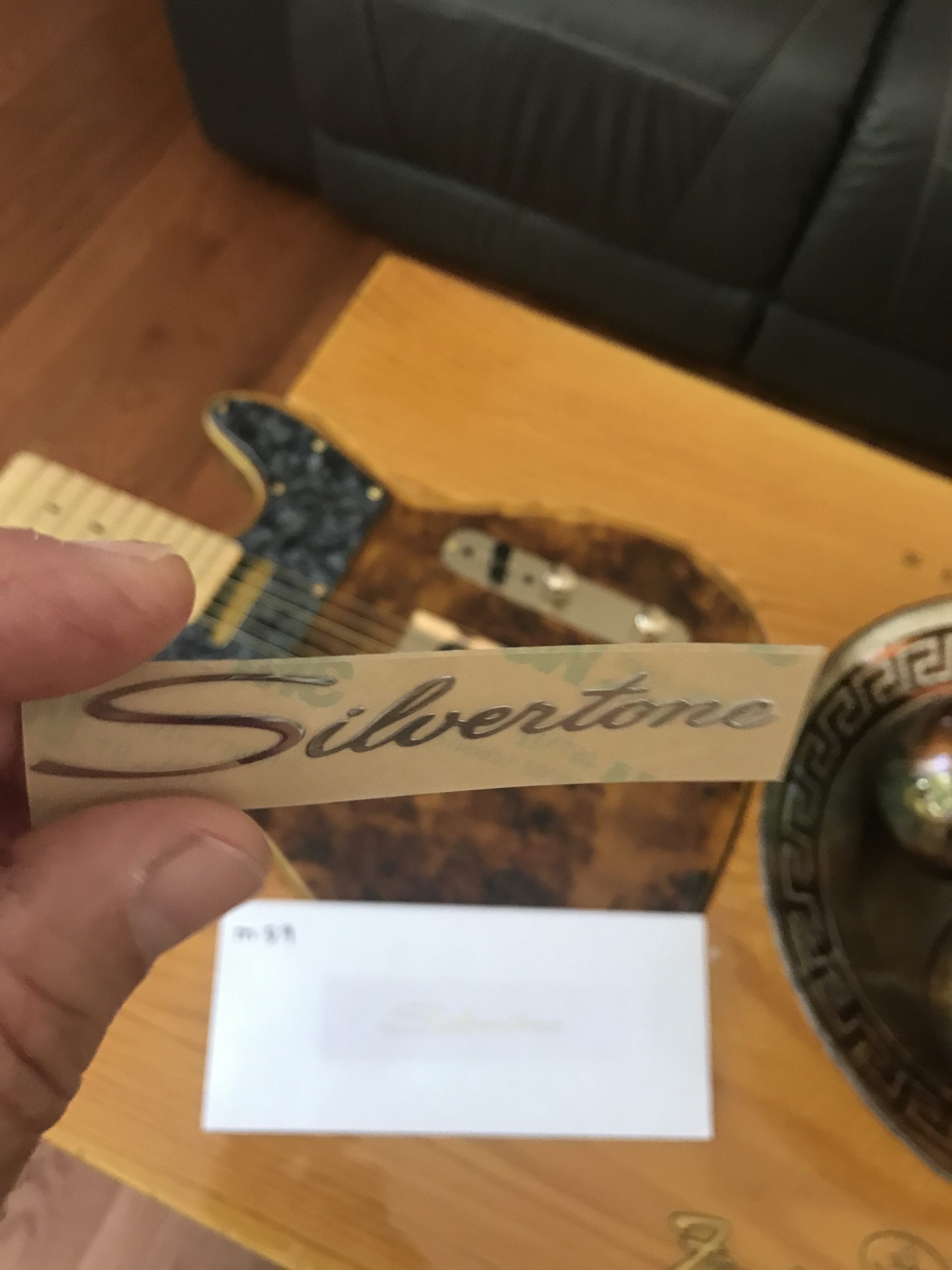 Silvertone Guitar Decal M59b - Image 11