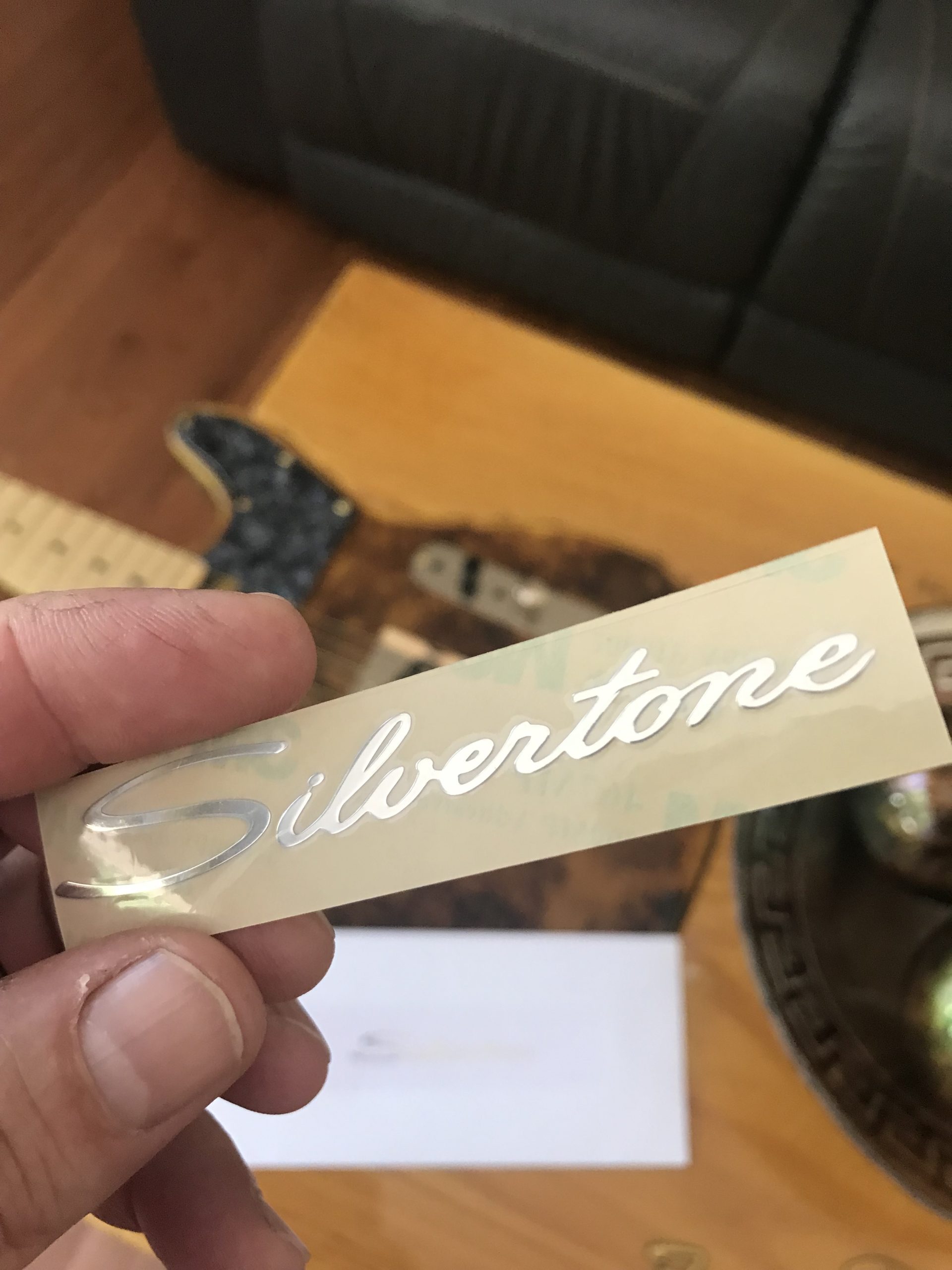 Silvertone Guitar Decal M59 - Image 13