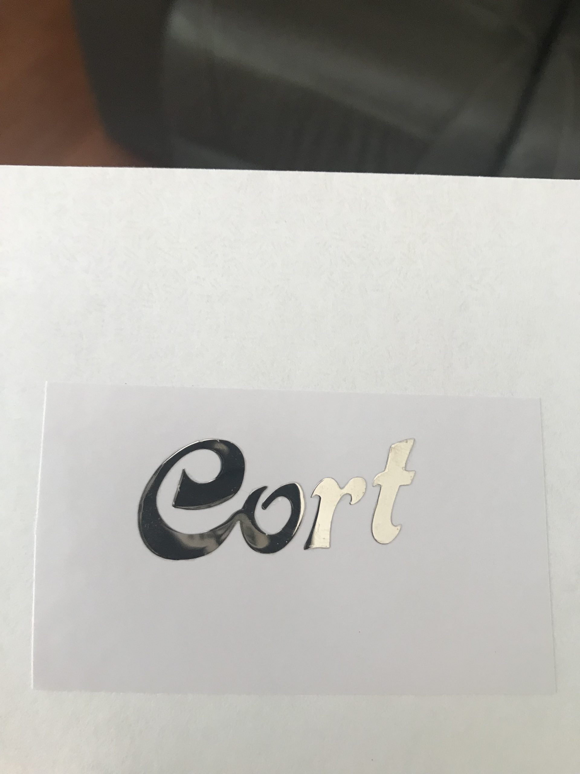 Cort Guitar Decal M51b - Image 11