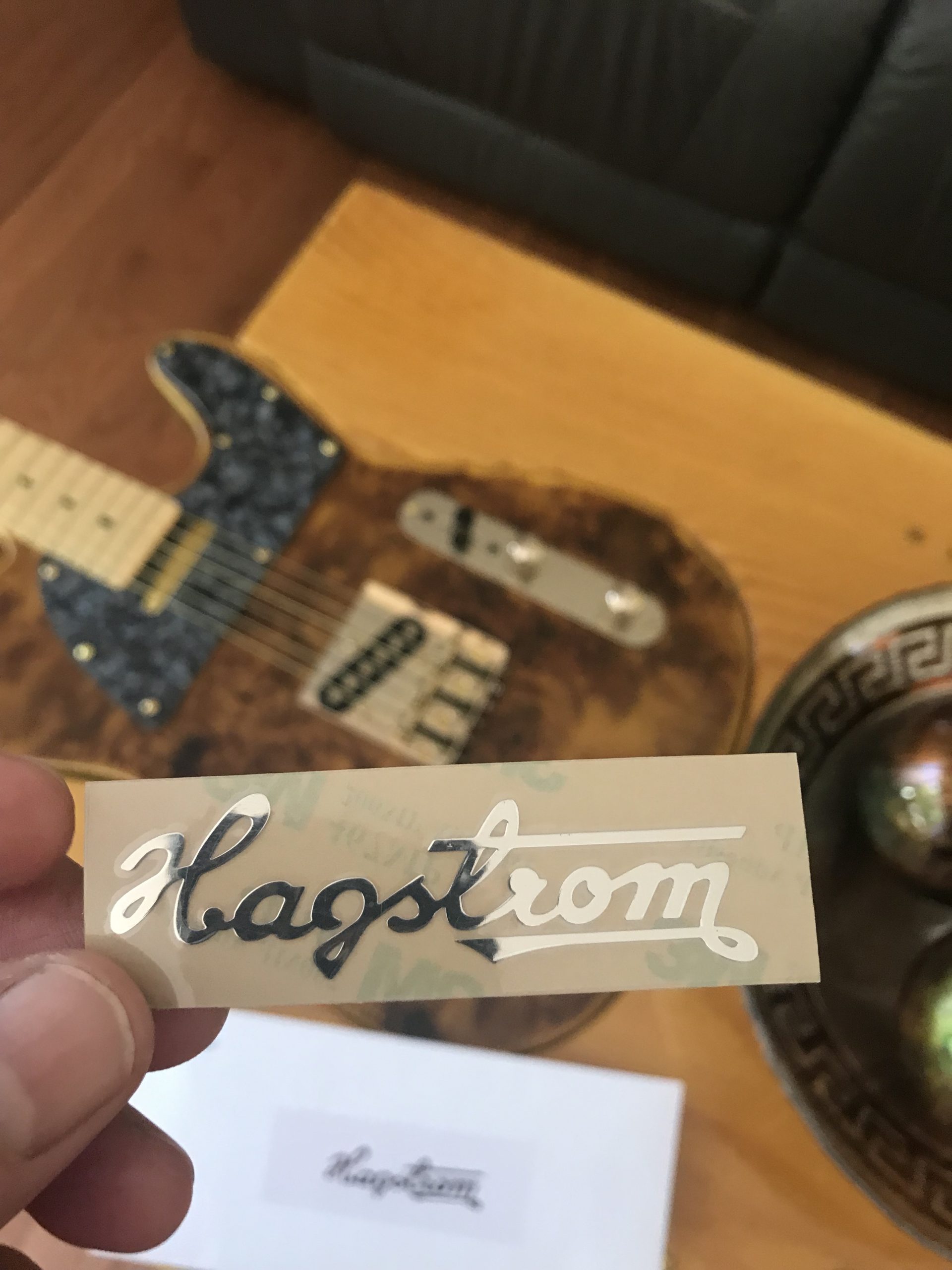 Hagstrom Guitar Decal M62b - Image 2