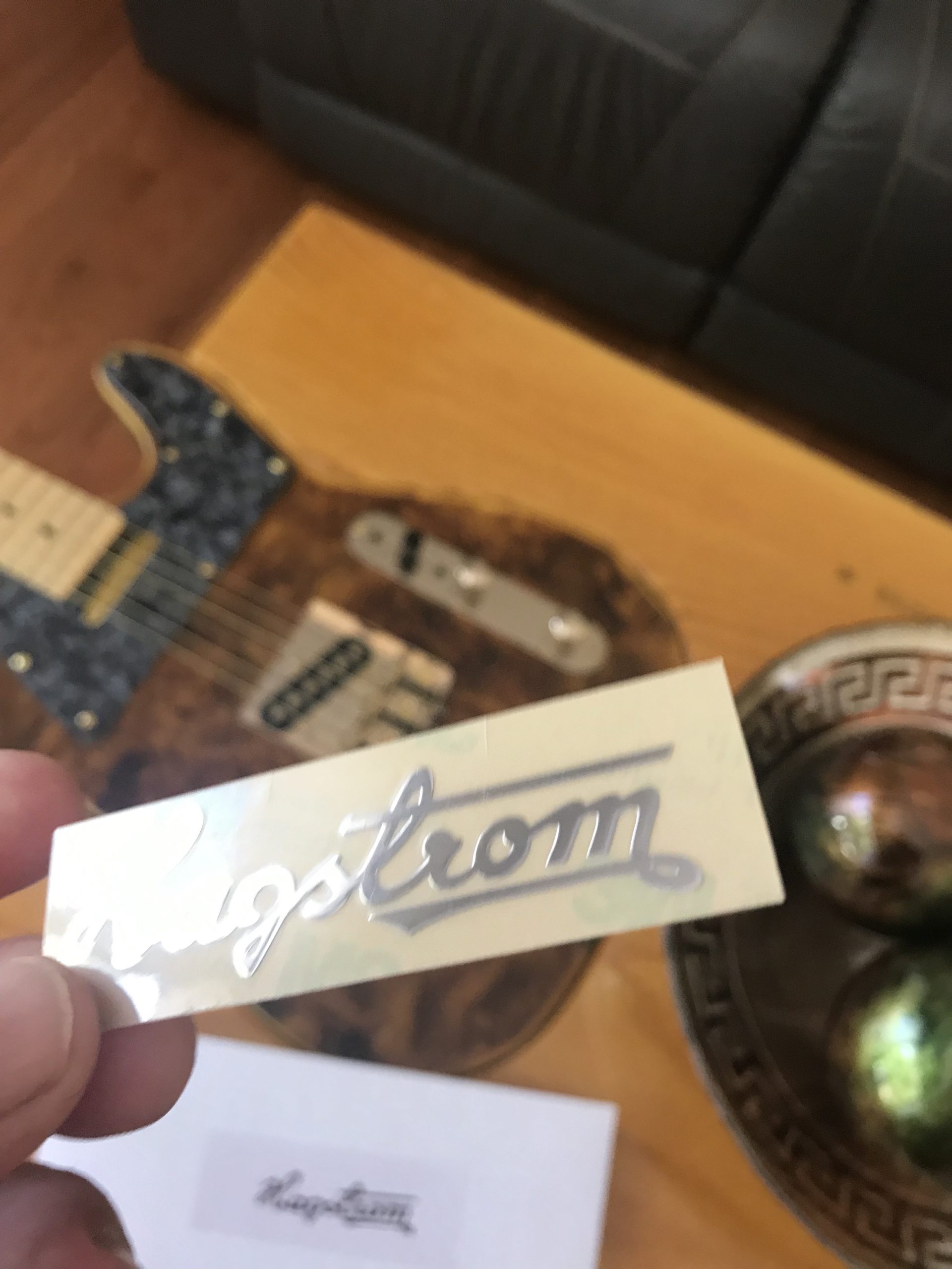 Hagstrom Guitar Decal M62b - Image 3