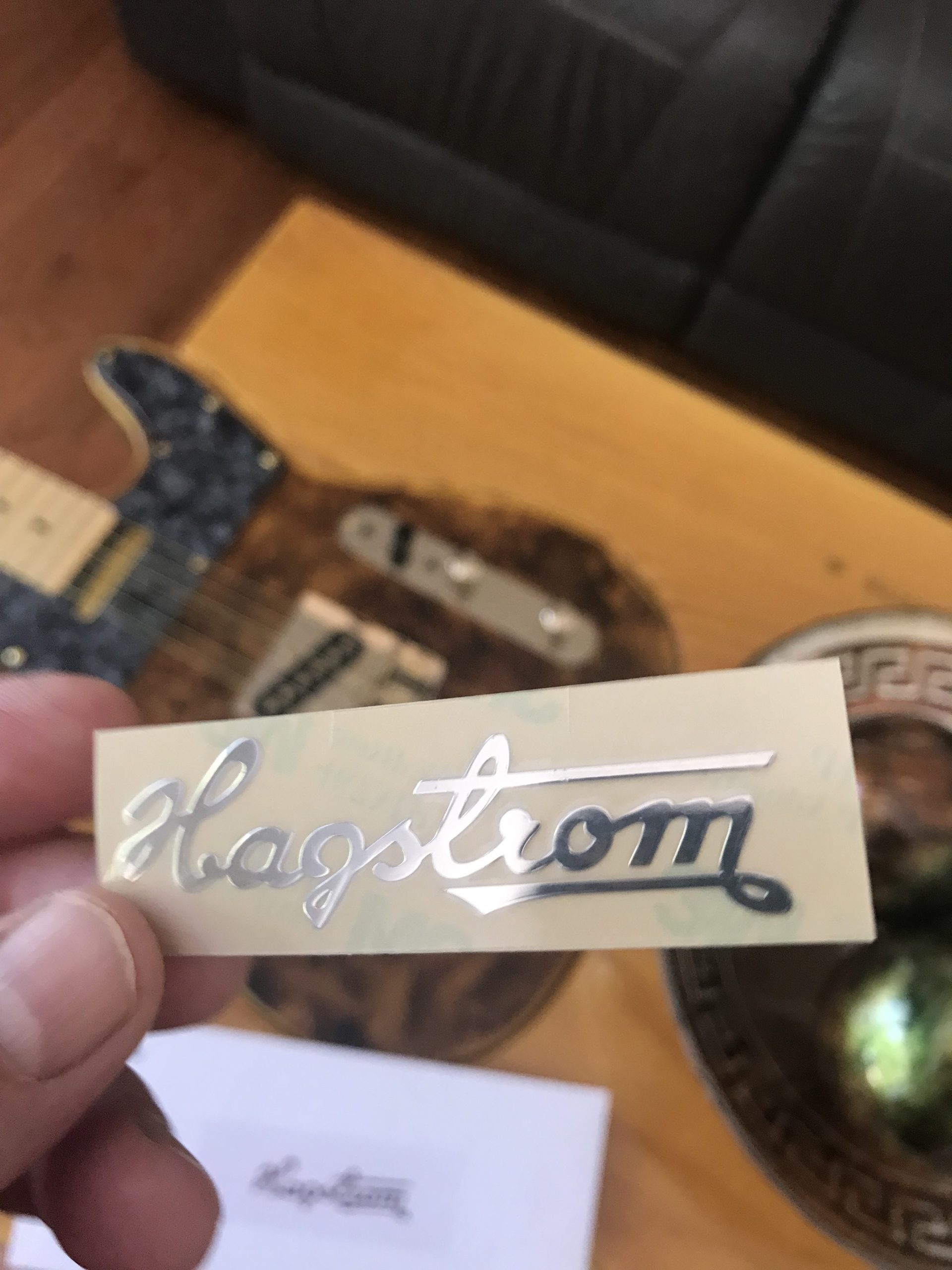Hagstrom Guitar Decal M62 - Image 6