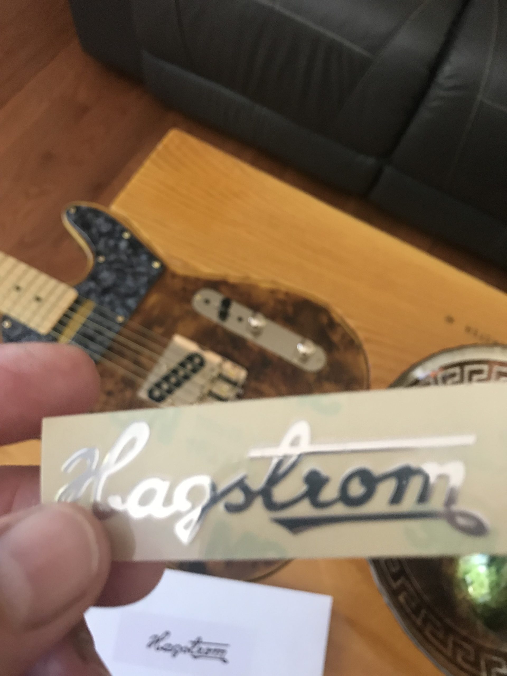 Hagstrom Guitar Decal M62 - Image 7