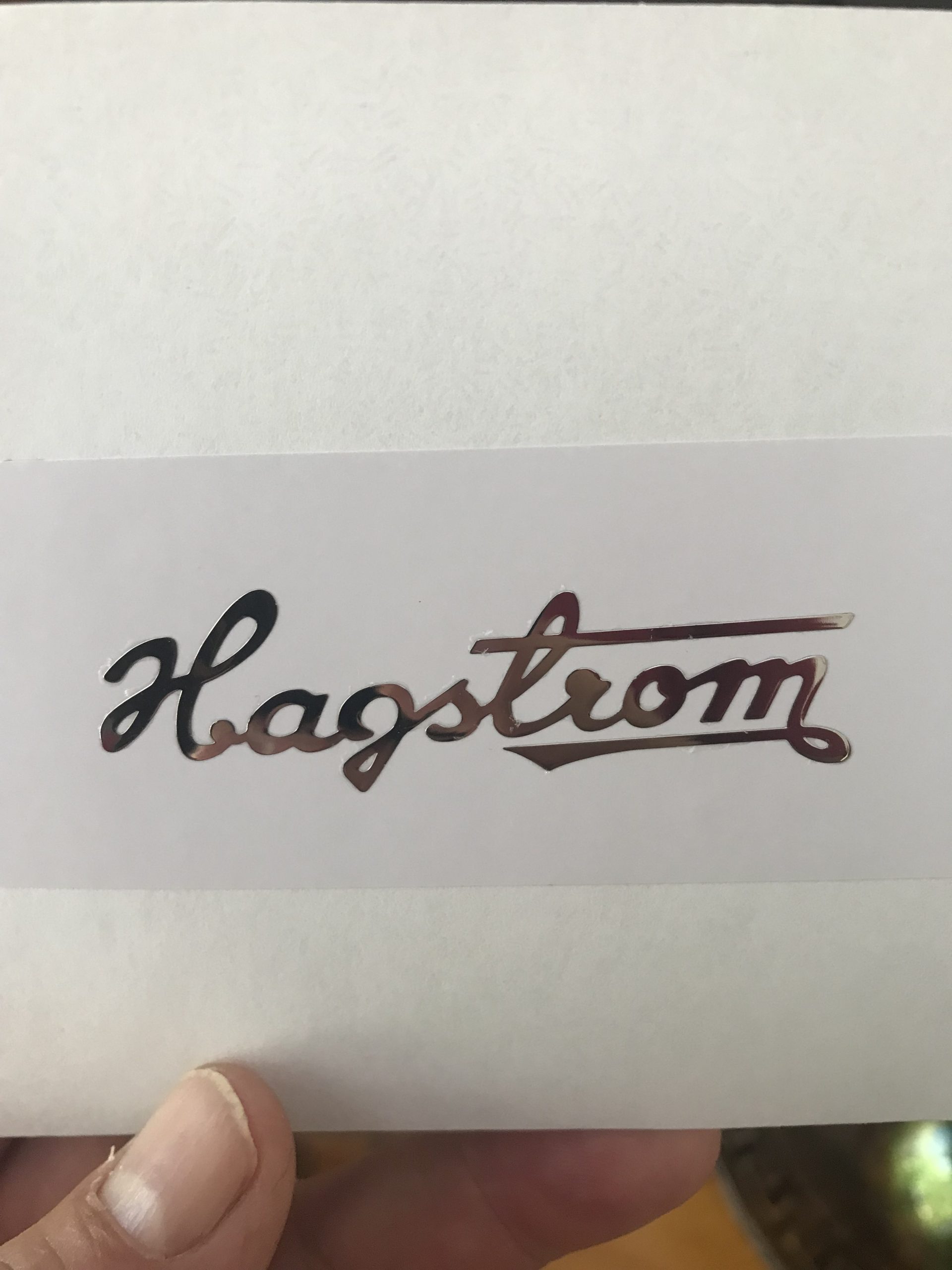 Hagstrom Guitar Decal M62 - Image 10