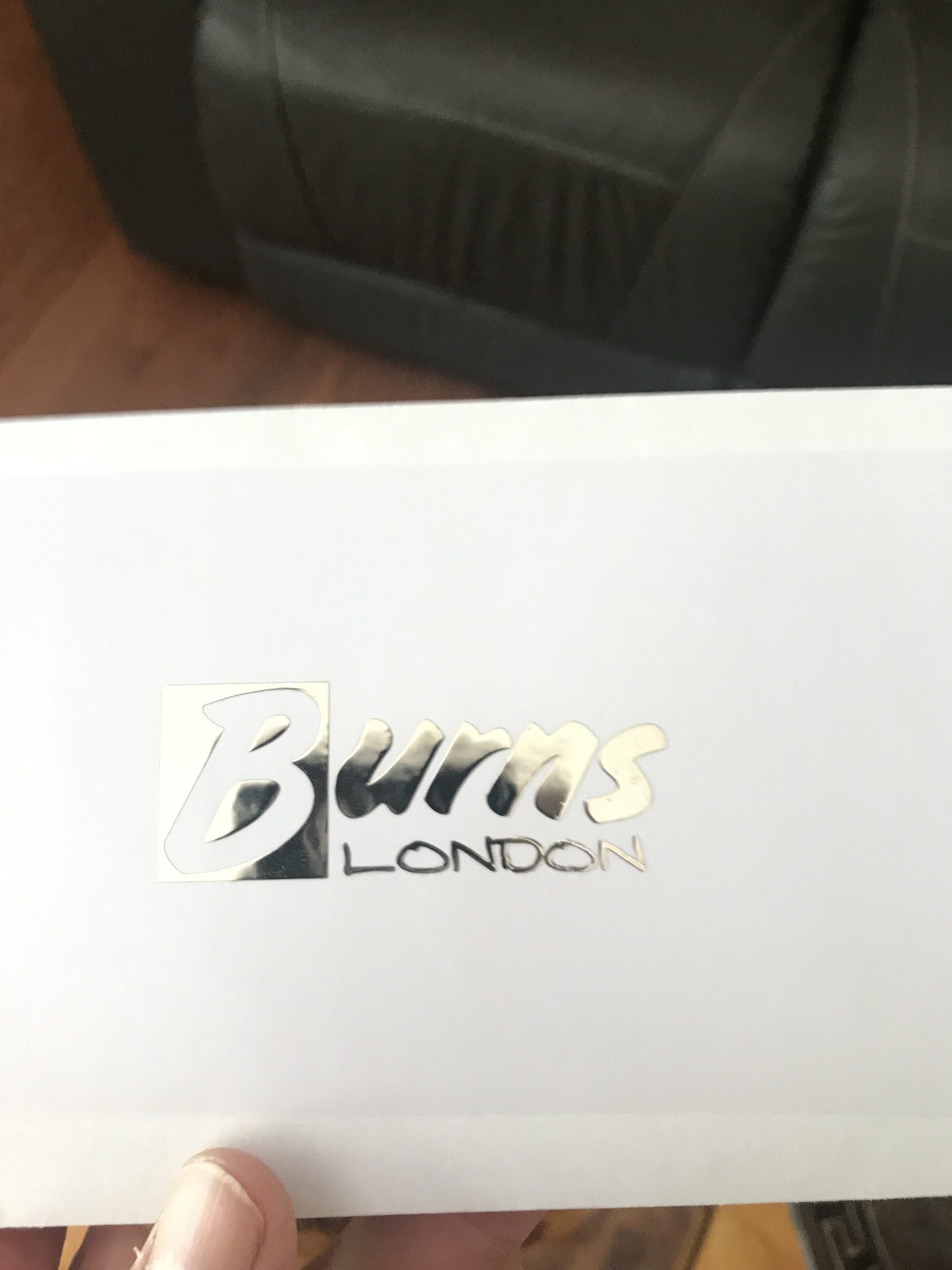 Burns Guitar Decal Metal Laser M68b - Image 4
