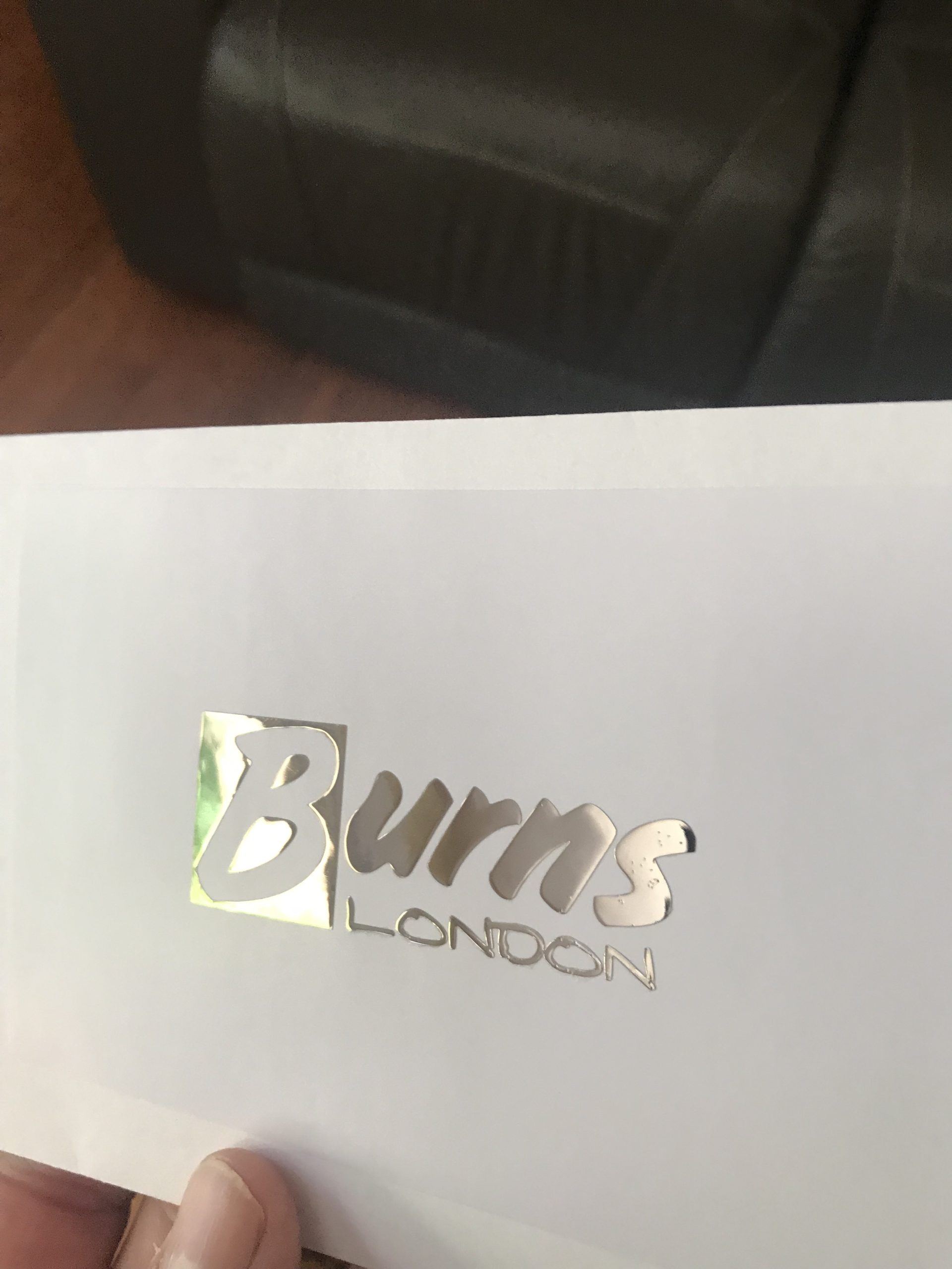 Burns Guitar Decal Metal Laser M68b - Image 7