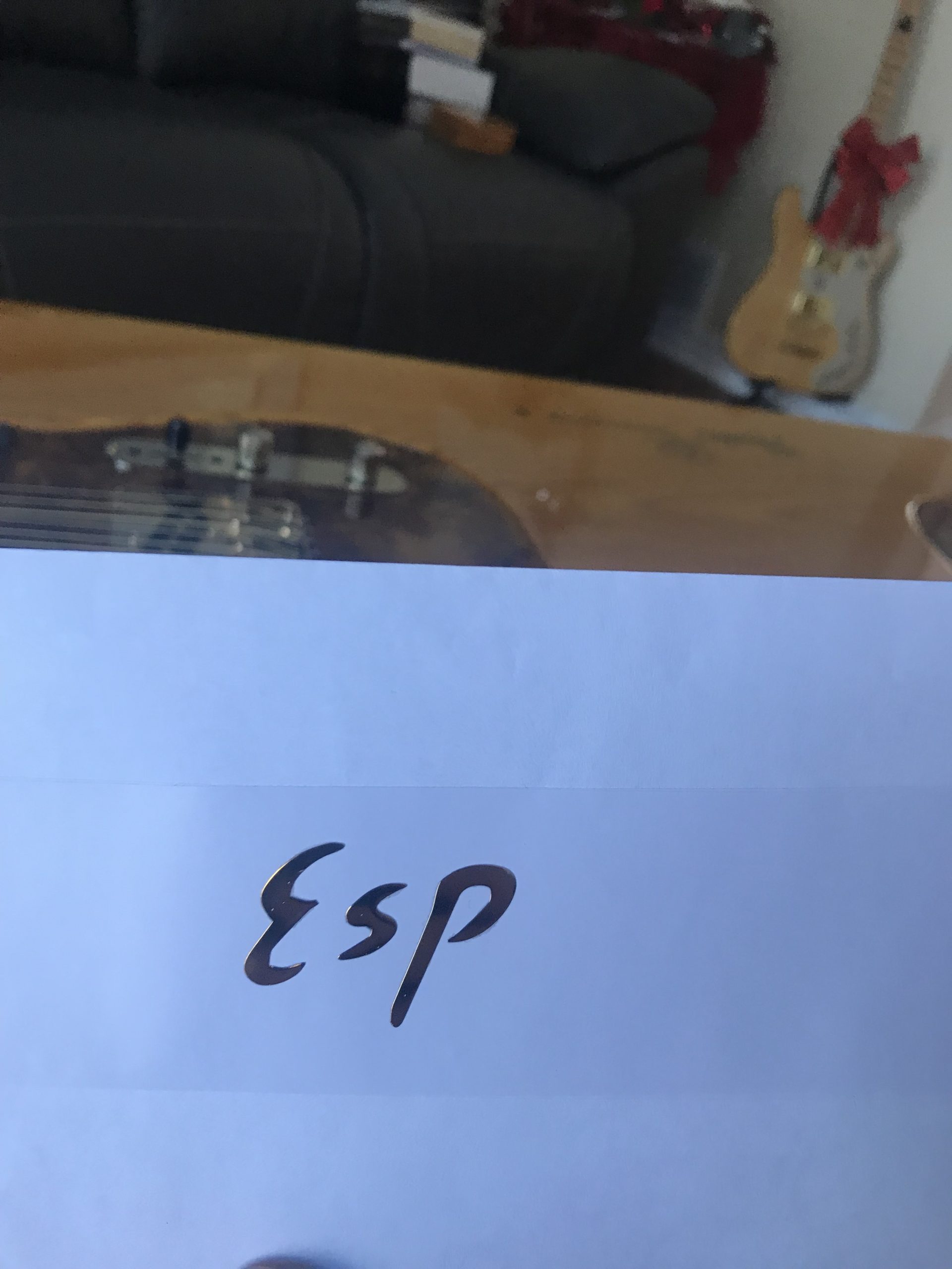 ESP Guitar Decal m97 - Image 7