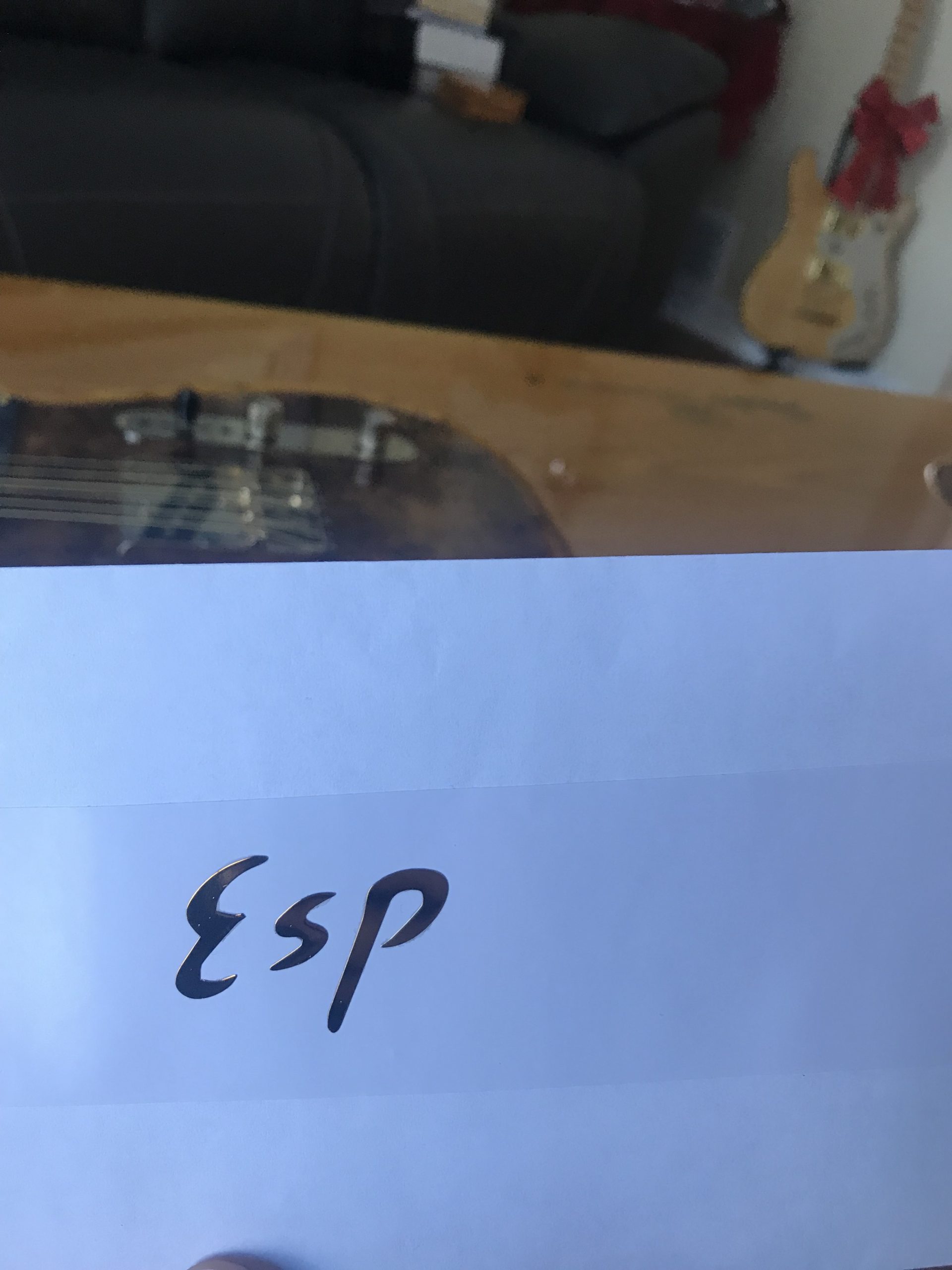 ESP Guitar Decal m97 - Image 8
