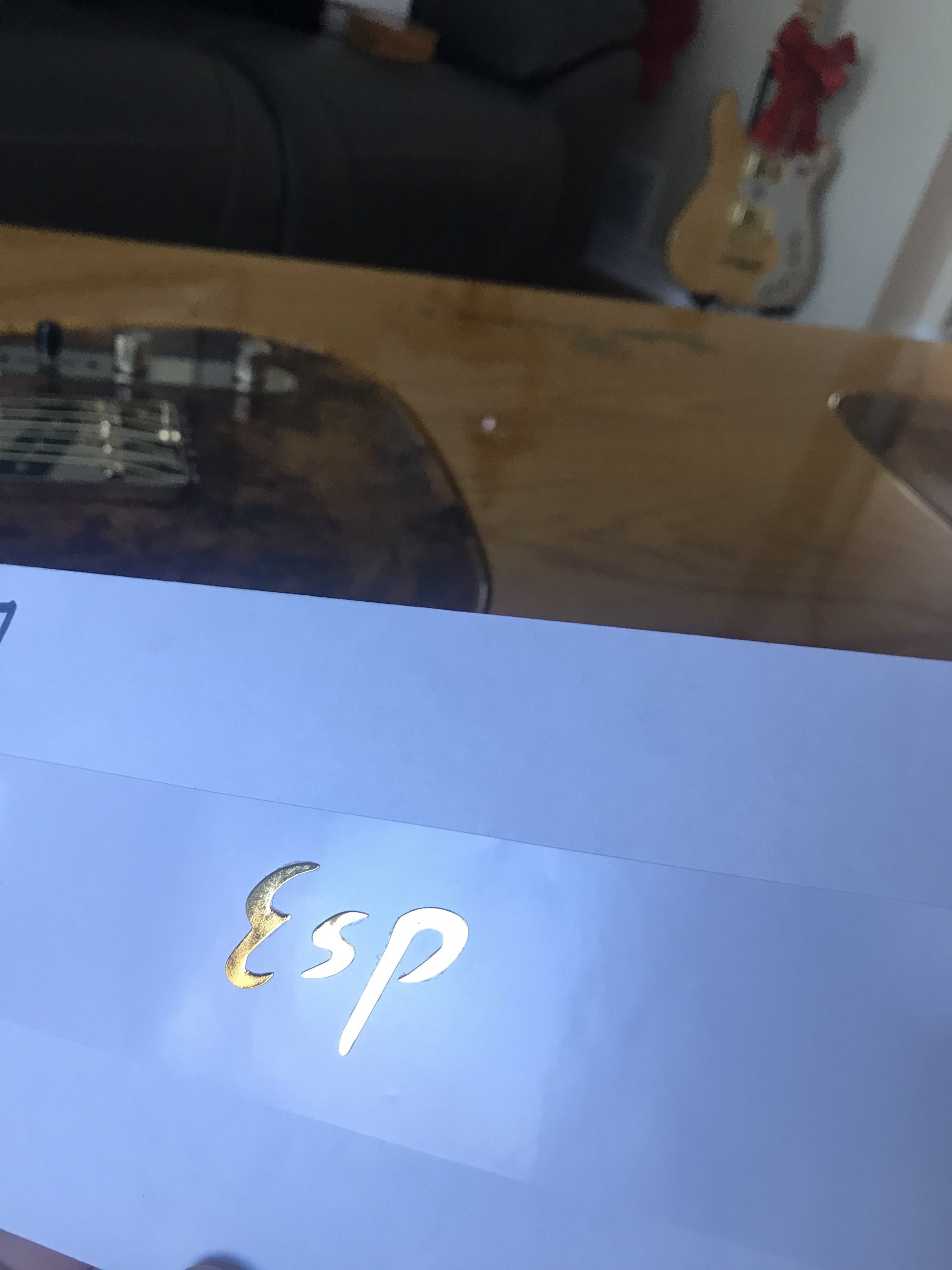 ESP Guitar Decal m97 - Image 9
