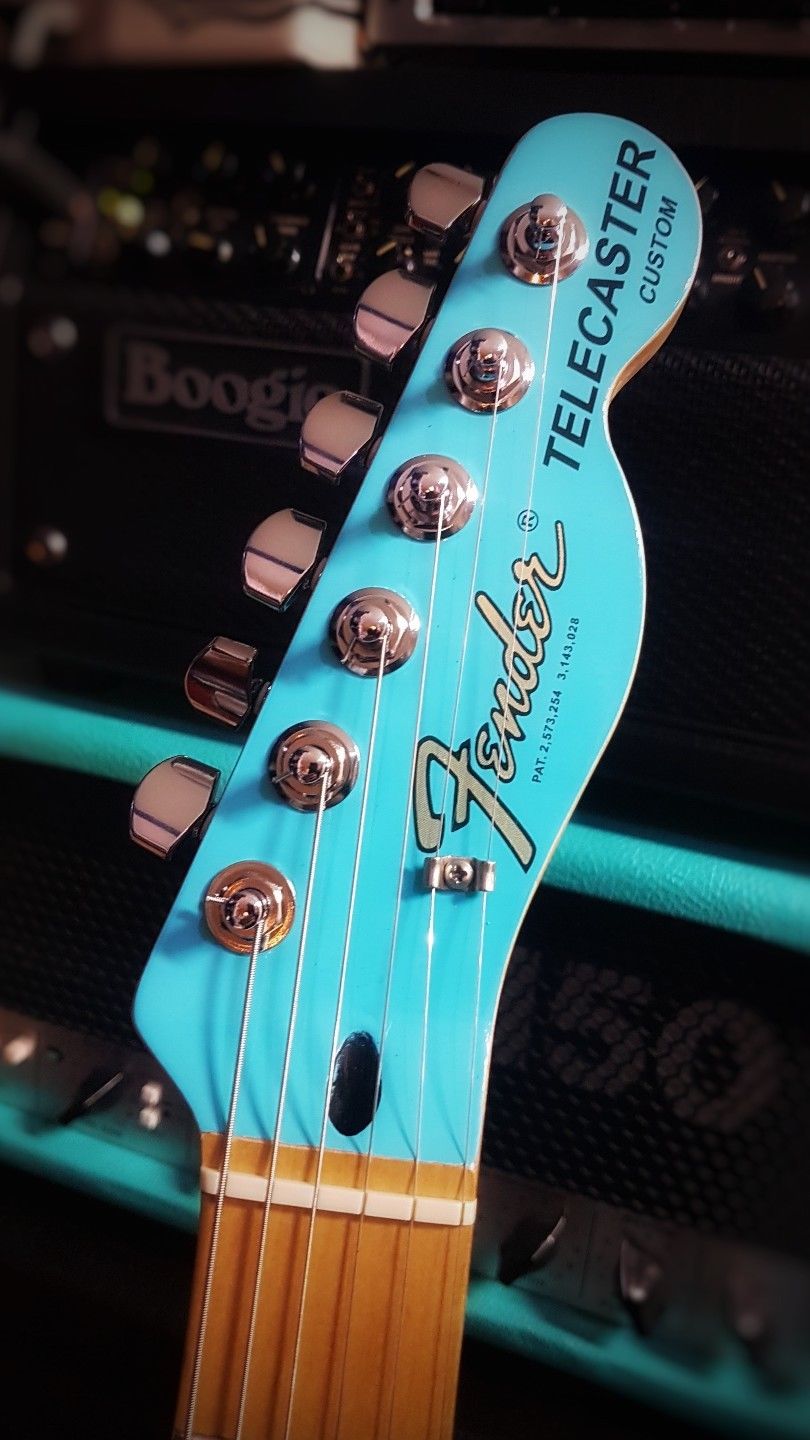 Fender Telecaster Custom Guitar Decal 8s - Image 2
