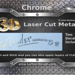 Fender Jazzmaster Guitar Decal M100