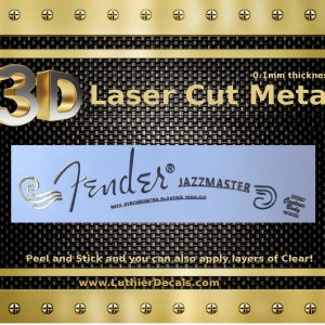 Fender Jazzmaster Guitar Decal M101b