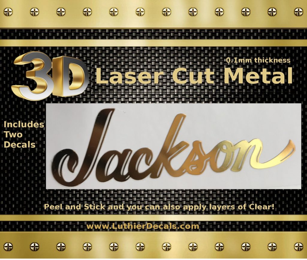 Jackson Guitar Decal M20